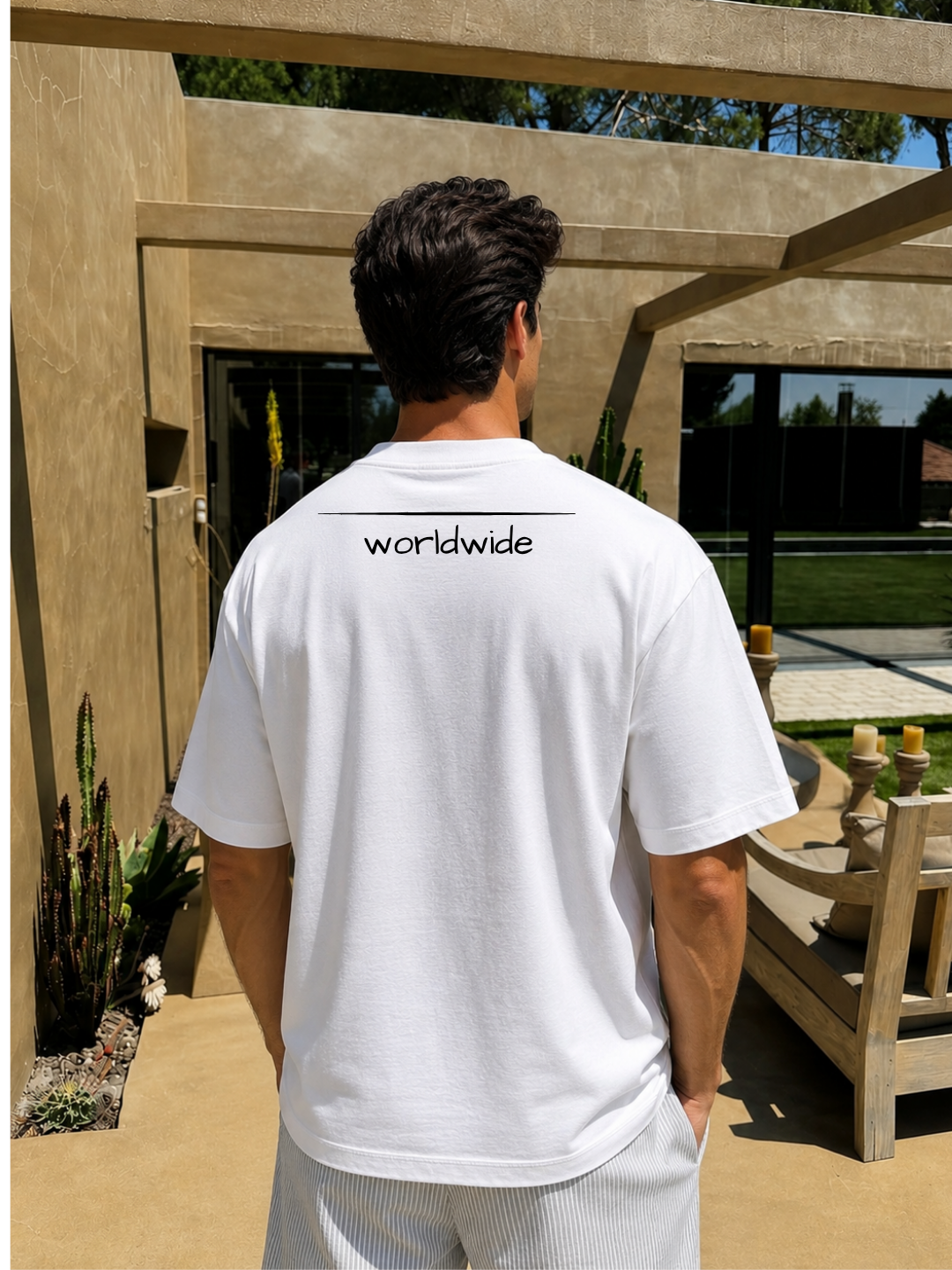 Hardly Denied Oversized T-Shirt – Classic White