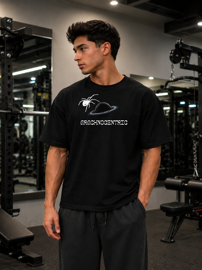 Arachnocentric Oversized T-Shirt – Black