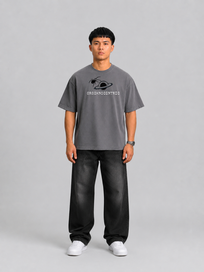 Arachnocentric Oversized T-Shirt – Grey