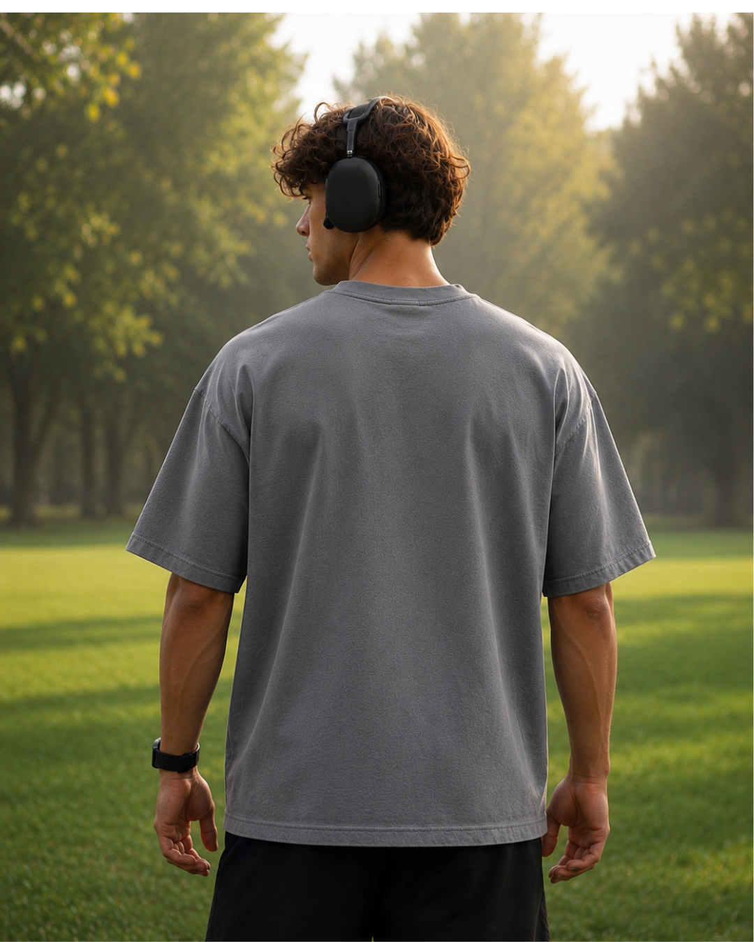 Refuse to Rage Oversized Boxy-Fit T-Shirt for Men